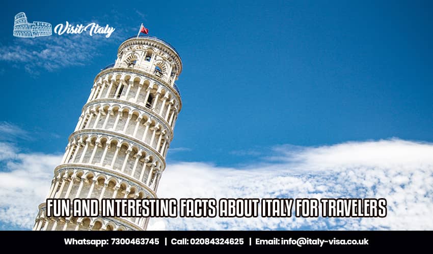 Italy Tourist Visa UK