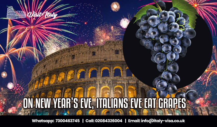 On New Year’s Eve, Italians Eve Eat Grapes
